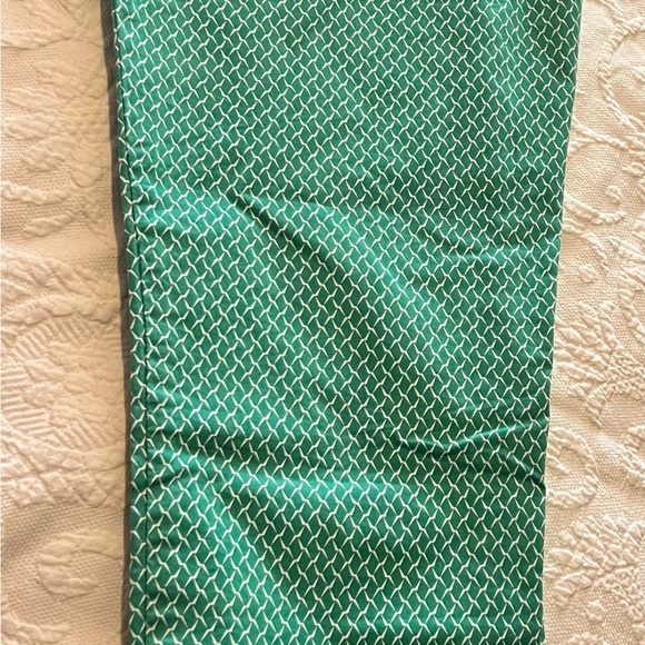 Tommy Hilfiger Denim - Tommy Hilfiger Green and White Cropped Jeans